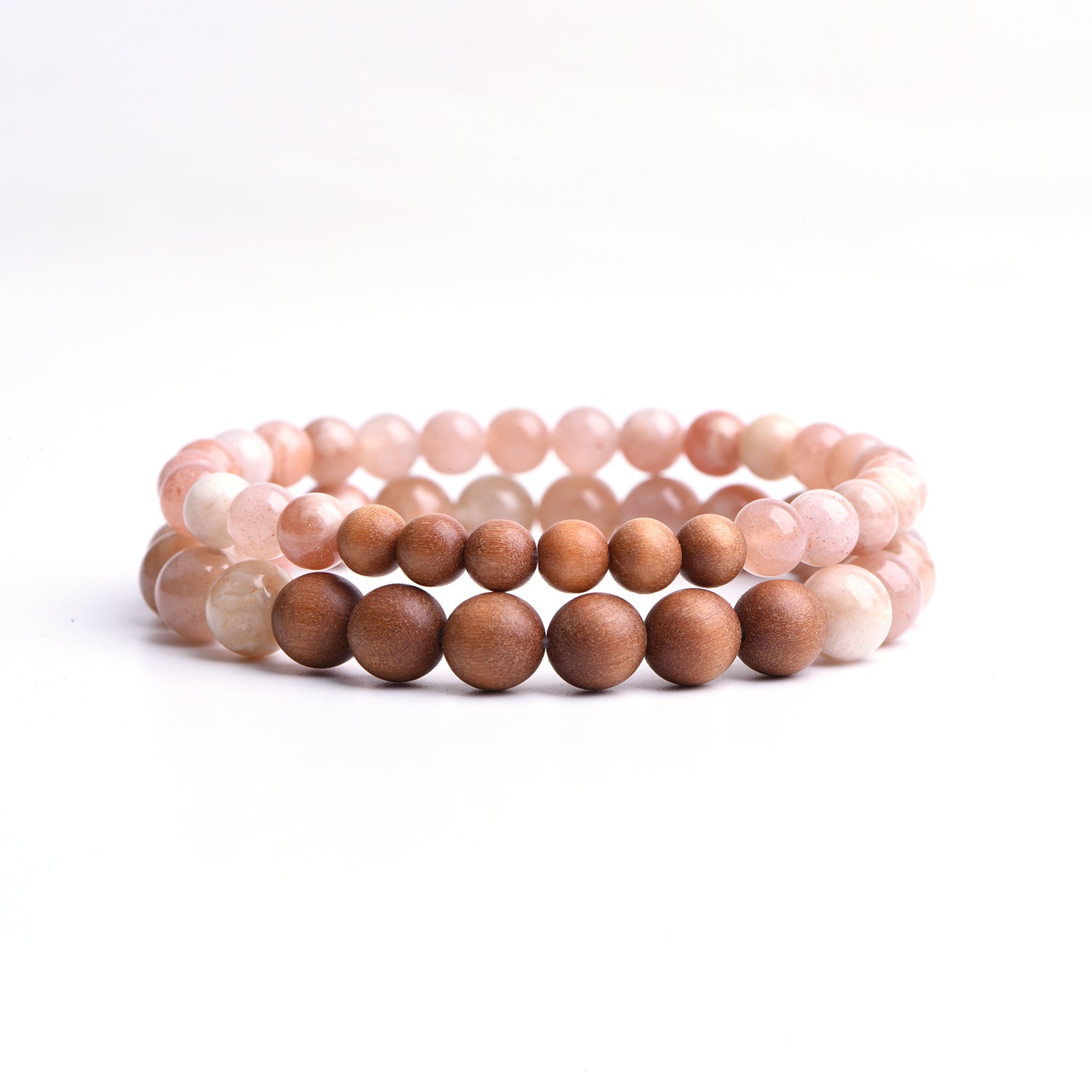 SUNSHINE - Sonnenstein & Sandelholz Armband