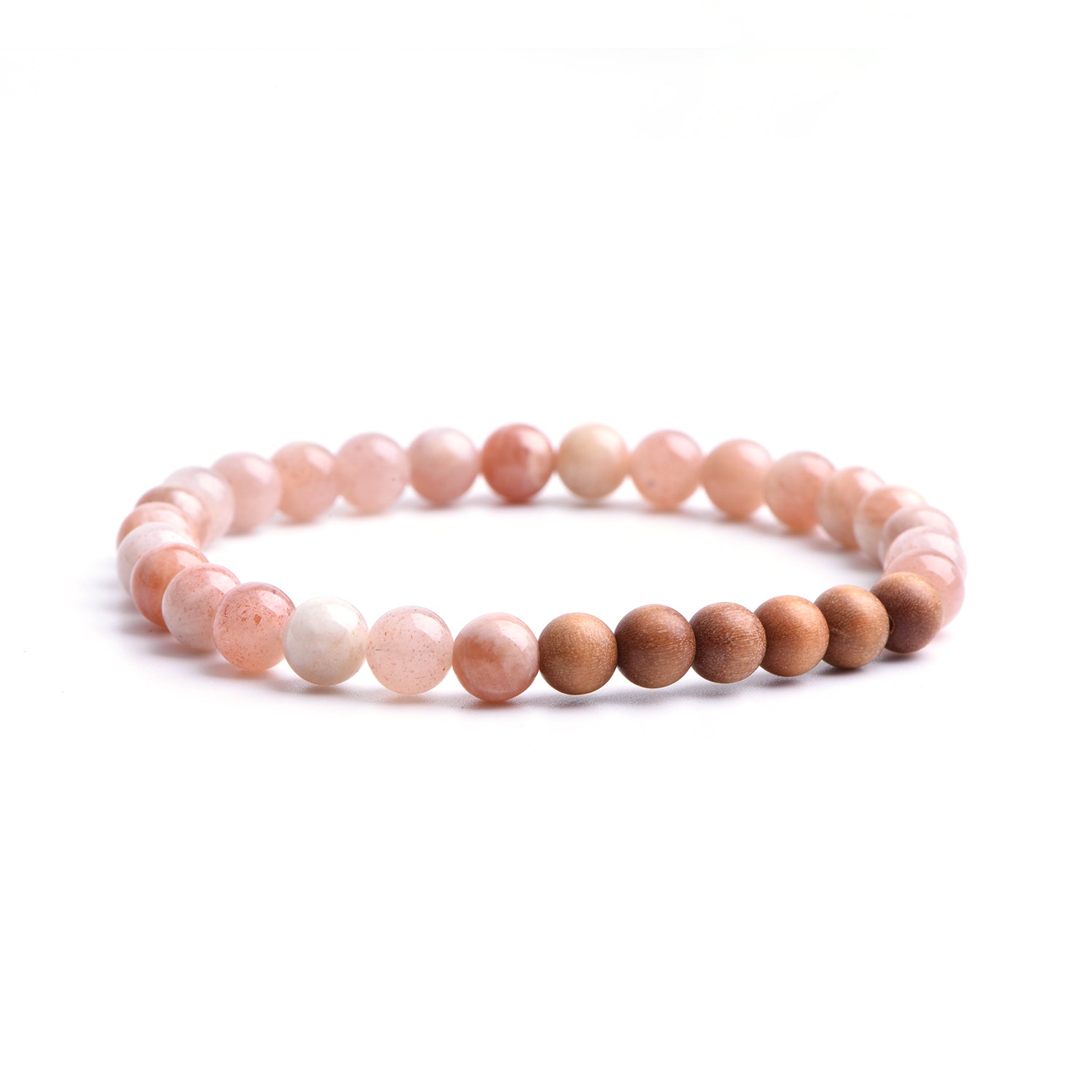 SUNSHINE - Sonnenstein & Sandelholz Armband
