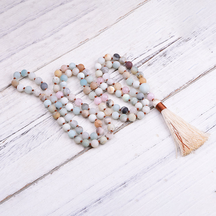 HAPPINESS - Amazonit Mala Kette