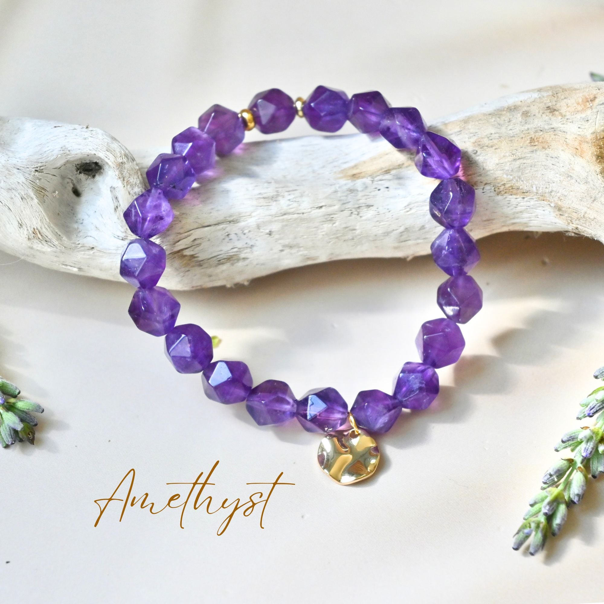 AMETHYST LOVE -  Amethyst Bracelet