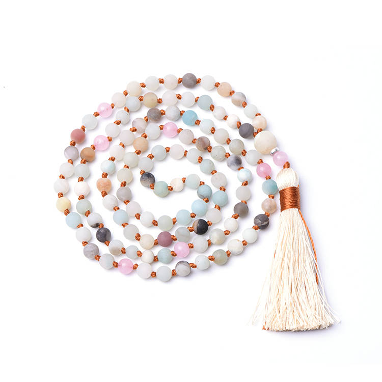 HAPPINESS  - Amazonit Mala Kette