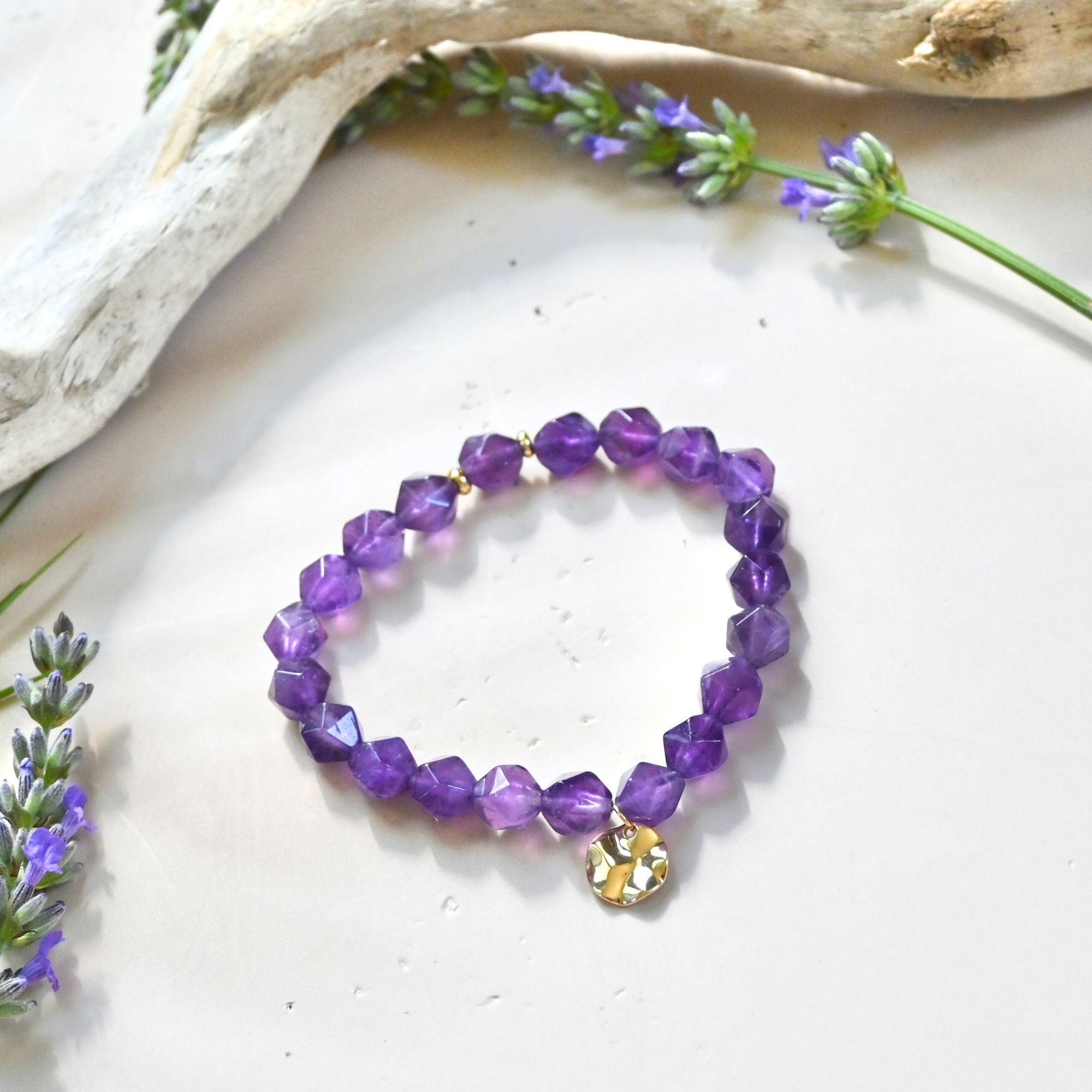 AMETHYST LOVE -  Amethyst Bracelet