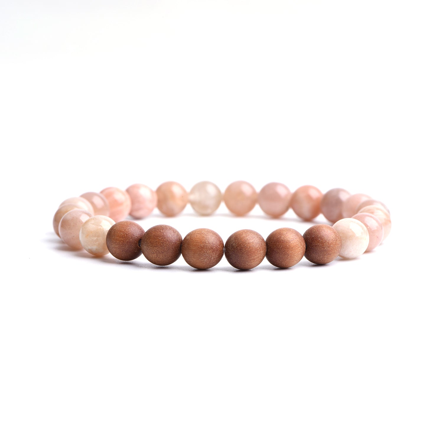 SUNSHINE - Sonnenstein & Sandelholz Armband