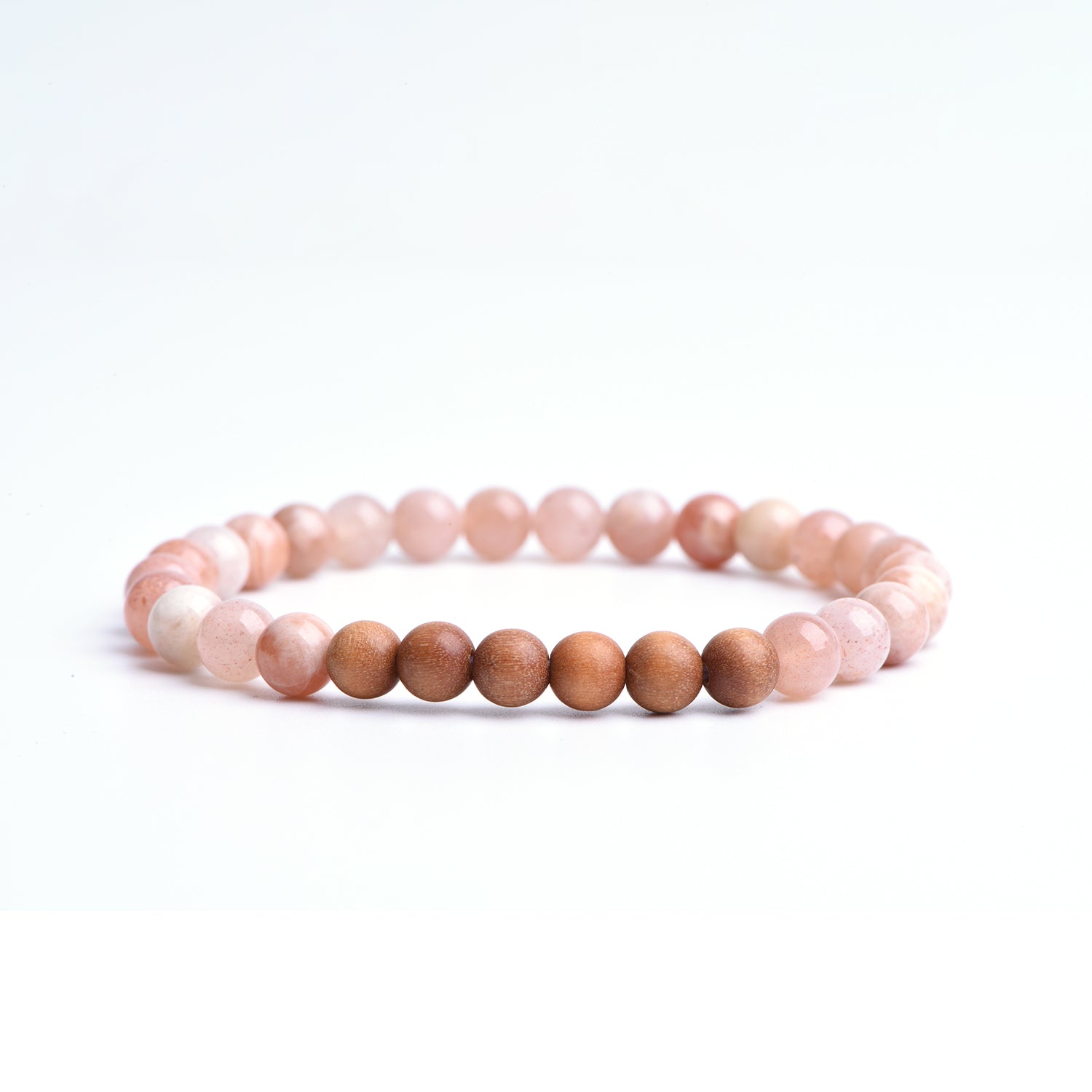 SUNSHINE - Sonnenstein & Sandelholz Armband