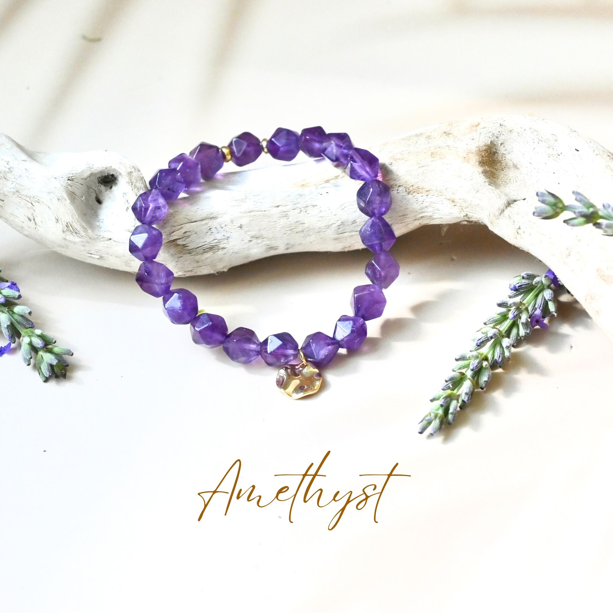 AMETHYST LOVE -  Amethyst Bracelet