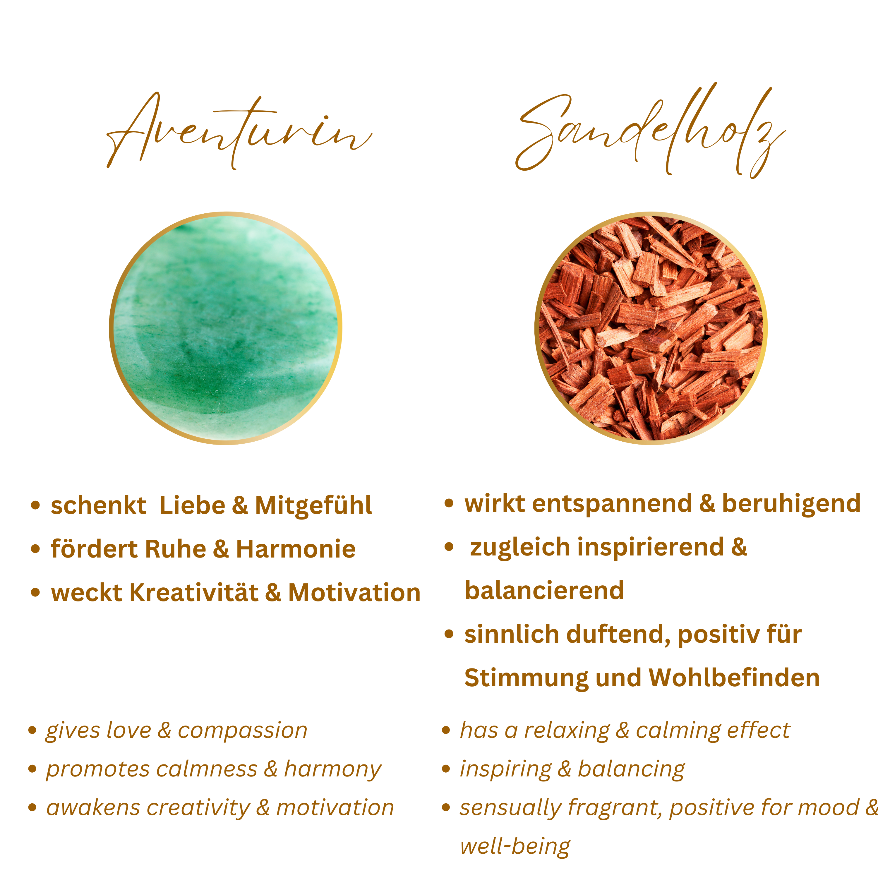 Aventurin Sandelholz