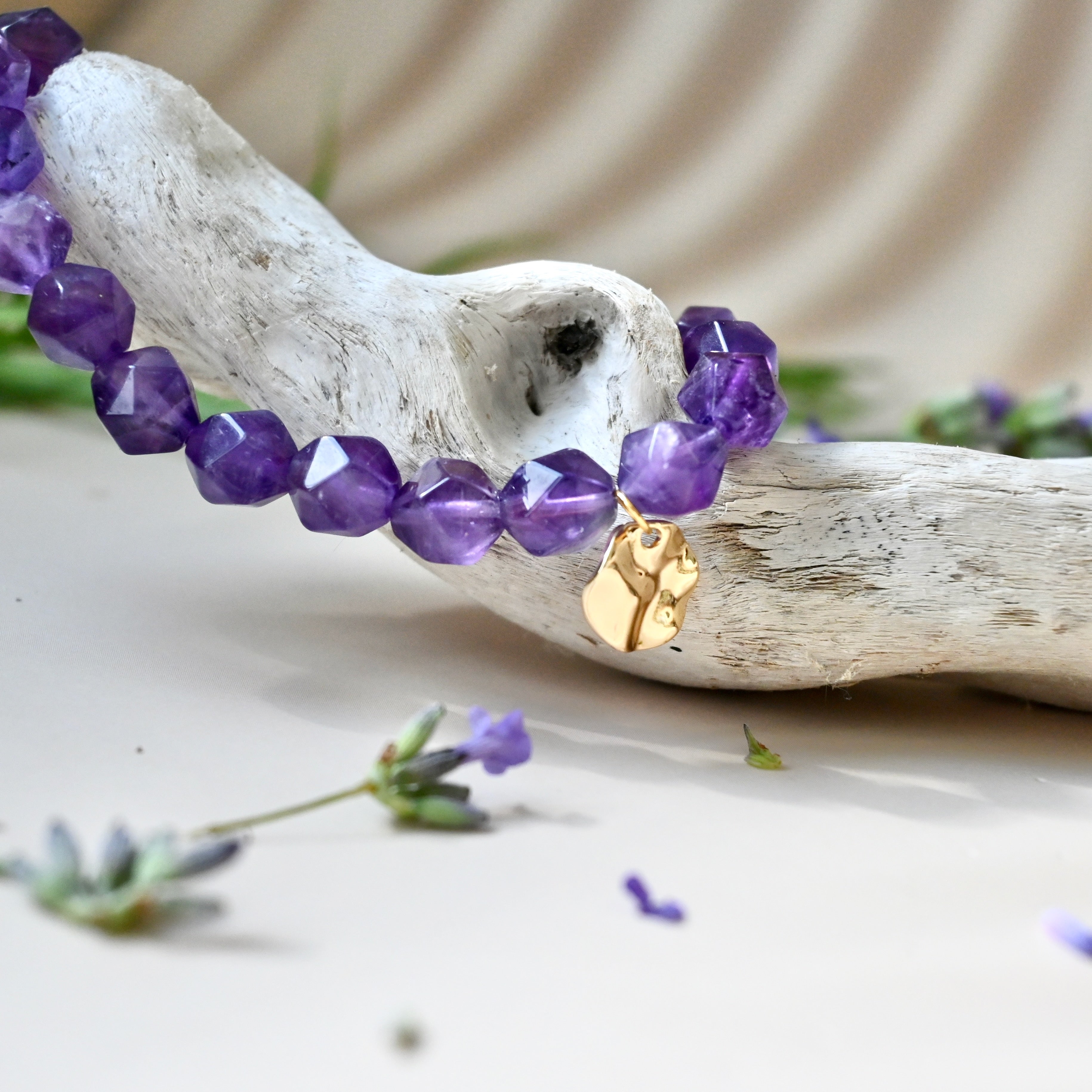 AMETHYST LOVE -  Amethyst Bracelet